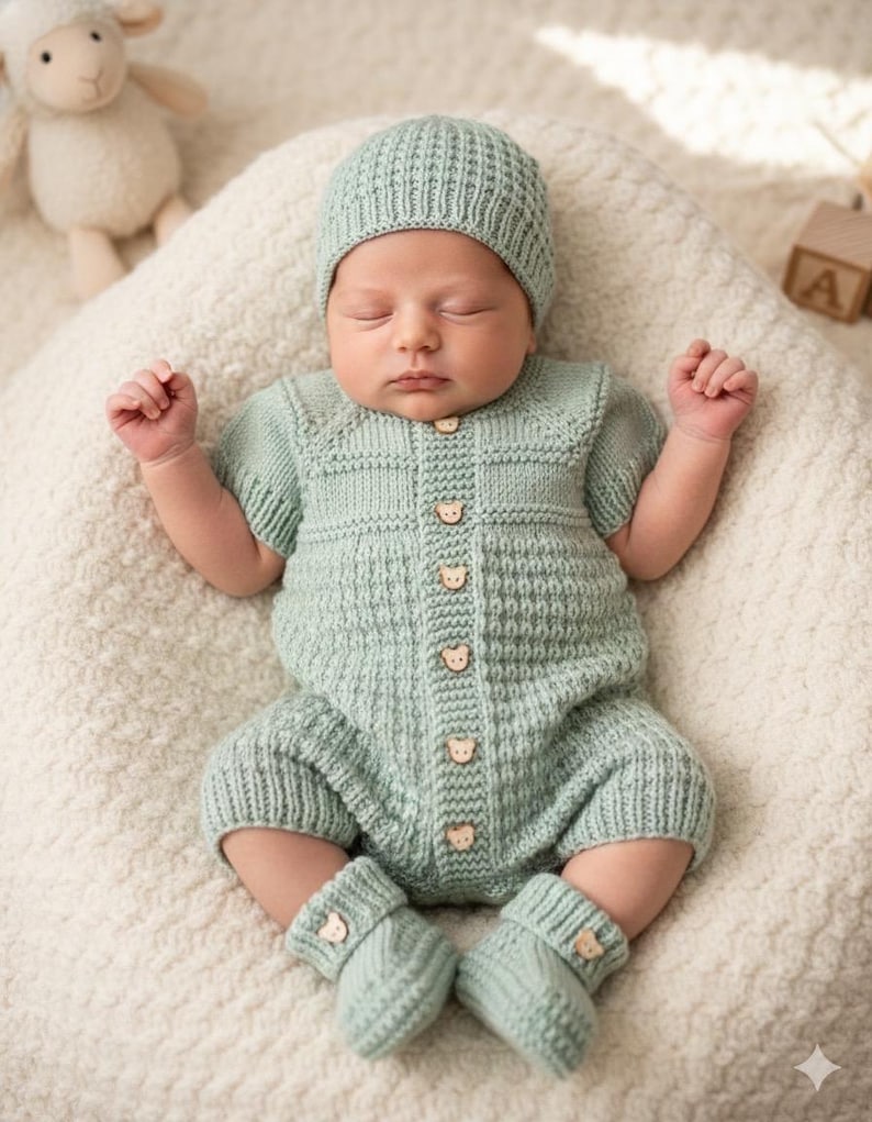 A "Mango" Romper knitting pattern