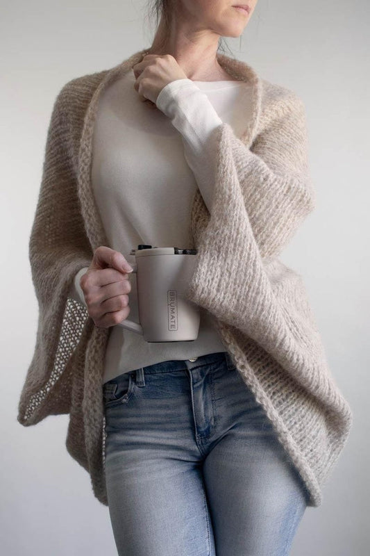 Lightweight Summer Knit Shrug Pattern