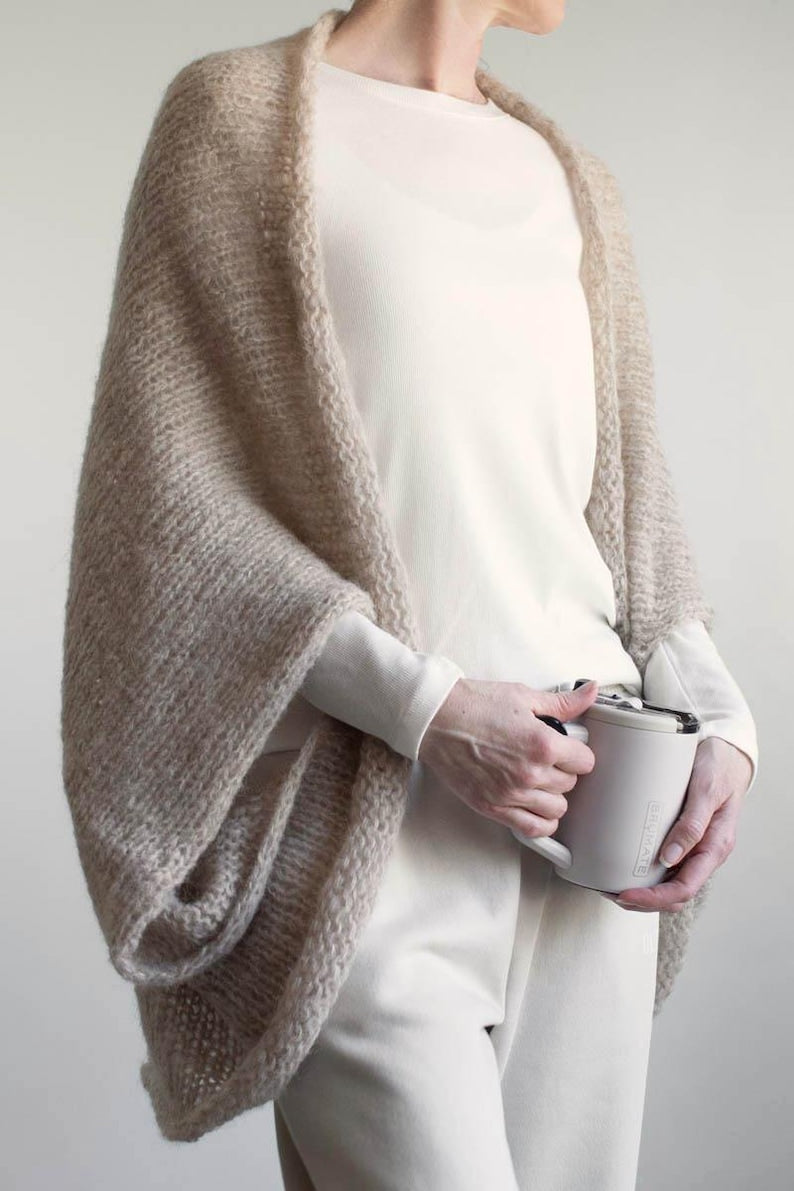 Lightweight Summer Knit Shrug Pattern