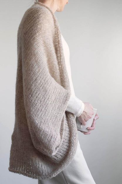Lightweight Summer Knit Shrug Pattern