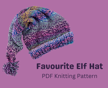 favourite elf hat knitting pattern