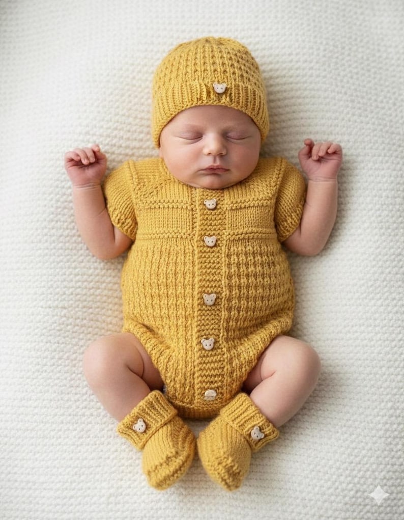 A "Mango" Romper knitting pattern