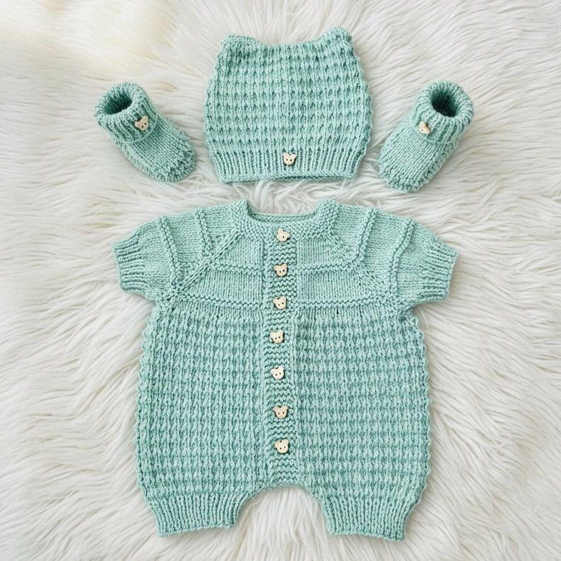 A "Mango" Romper knitting pattern