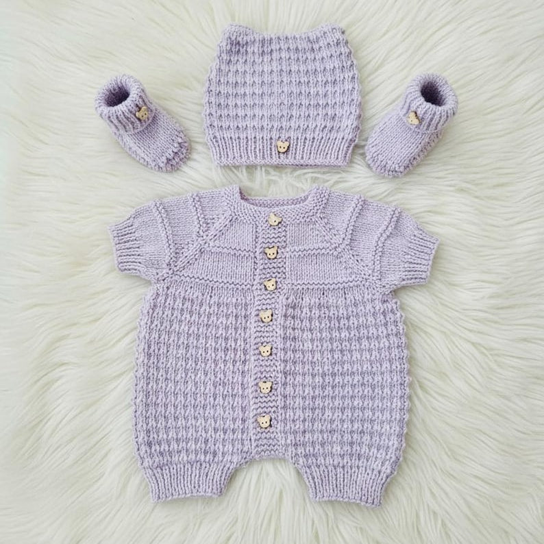 A "Mango" Romper knitting pattern