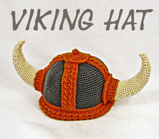 Viking Hat Crochet Pattern