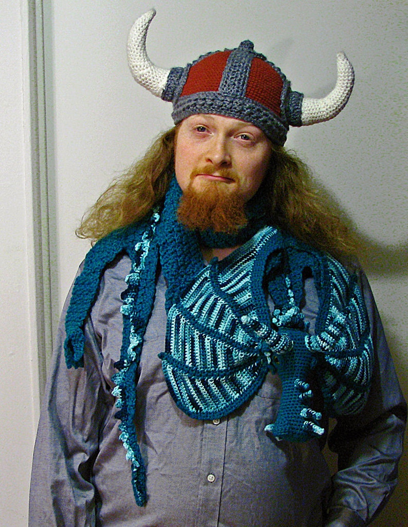 Viking Hat Crochet Pattern