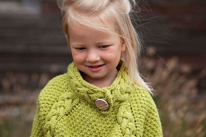 Child's poncho knitting pattern