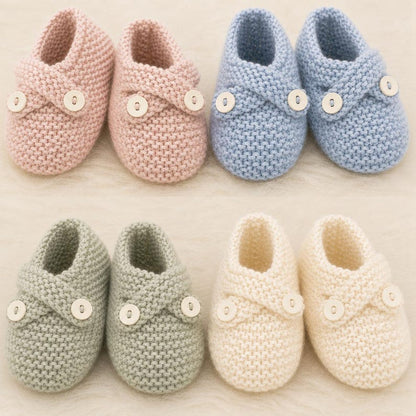 Baby Bootees Shoes Knitting Patterns