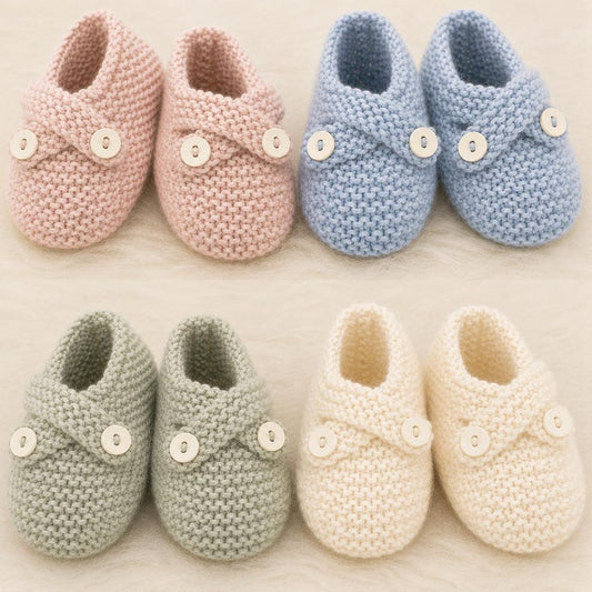 Baby Bootees Shoes Knitting Patterns