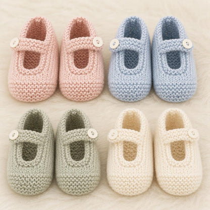 Baby Bootees Shoes Knitting Patterns