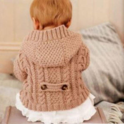Hooded Cardigan Knitting Pattern