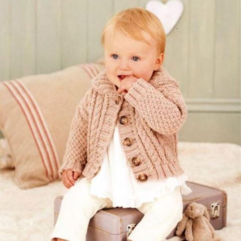 Hooded Cardigan Knitting Pattern