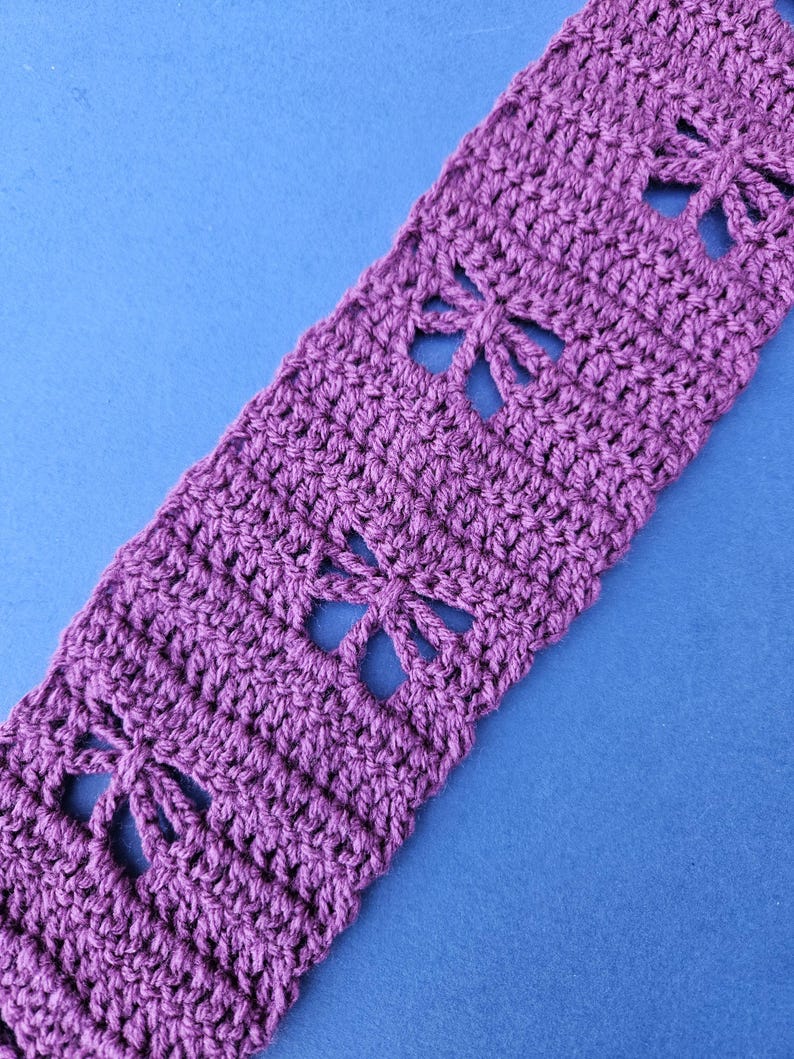 Butterfly Mile A Minute Blanket Crochet Pattern