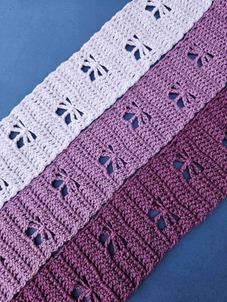 Butterfly Mile A Minute Blanket Crochet Pattern