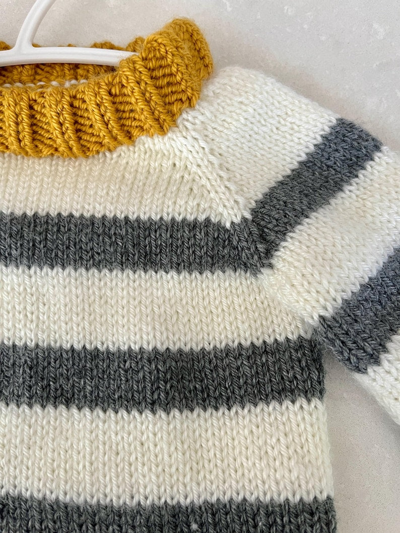 William Baby Sweater Knitting Pattern