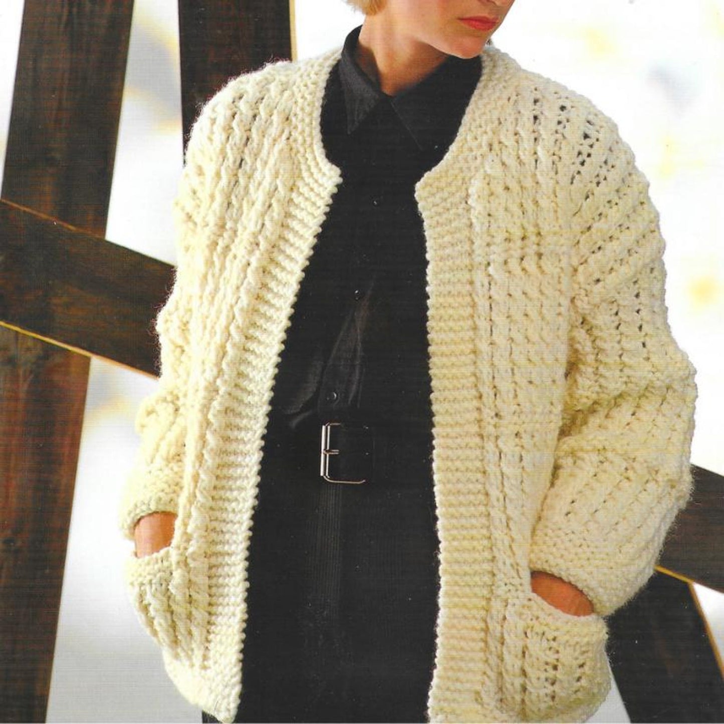 Ladies Chunky Cardigan Knitting Patterns